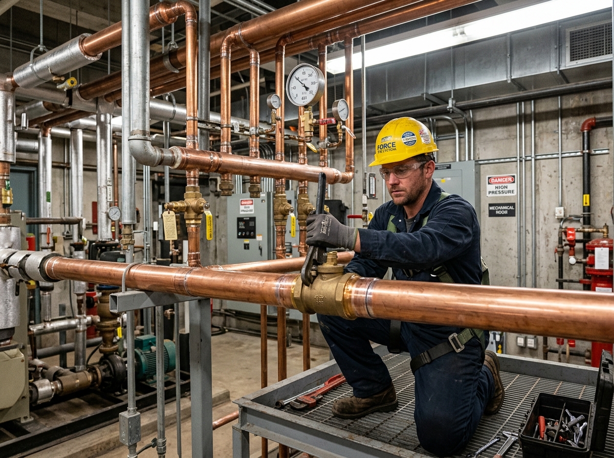 Marlin Plumbing team ready to handle commercial plumbing in Southern Utah